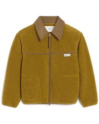 Ami Paris - Boxy Fleece Jacket - Lyst