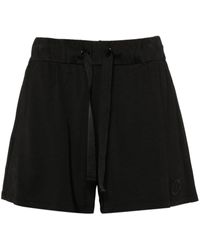 Moncler - Logo-patch shorts - Lyst