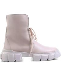Högl - Winter Chunky Sole Lace-Up Combat Boots - Lyst