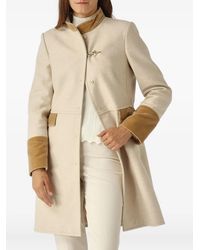 Fay - Abrigo con capucha y botones - Lyst