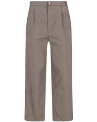 Low Classic - Straight-Leg Trousers - Lyst