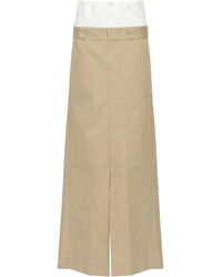 Maison Margiela - Jupe Longue À Taille Haute - Lyst