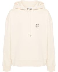 Maison Kitsuné - Bold Fox Hooded Sweatshirt - Lyst