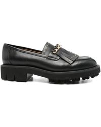 ADRIANNA FERETTI - Tassel Chain Loafers - Lyst