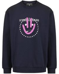Iceberg - Embellished Graphic-Print Sweatshirt - Lyst