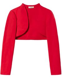 Twinset - Asymmetrical Cropped Jacket - Lyst