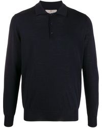Canali - Long-sleeved Polo Shirt - Lyst