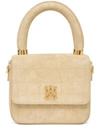Amiri - Croc Suede Micro Ma Bag - Lyst