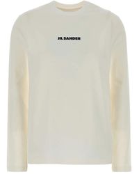 Jil Sander - Crew-Neck Cotton T-Shirt - Lyst