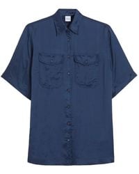 Aspesi - Long-Sleeve Pocket Shirt - Lyst