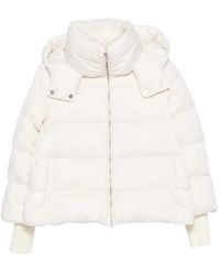 Add - Hooded Quilted Down Jacket - Lyst
