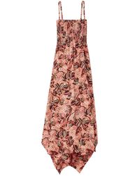 A.L.C. - Kleid mit Blumen-Print - Lyst