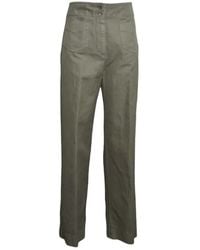 Aspesi - Pantalon Court À Détails Lacés - Lyst