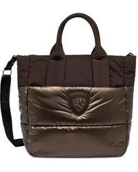 Blauer - Quilted Logo-Patch Tote Bag - Lyst