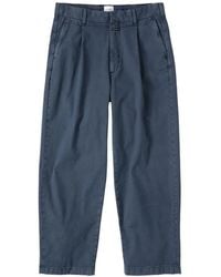Closed - Blomberg Pleated Cotton Trousers - Lyst