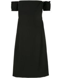 we11done Jurk Met Afneembare Mouwen - Zwart