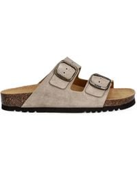 Scholl - Josephine Buckle-Fastening Flat Sandals - Lyst