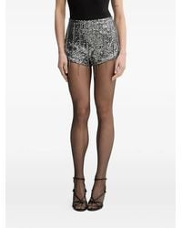 Bardot - Wrenley Fringe Mini Short - Lyst