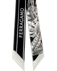 Ferragamo - Silk Scarf Accessories - Lyst