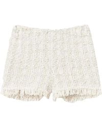 Twinset - Shorts aus Lurex-Jacquard - Lyst