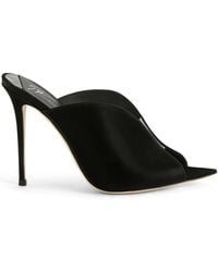Giuseppe Zanotti - Intriigo Muse 105mm レザーミュール - Lyst