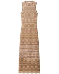 Sandro - Knit Midi Dress - Lyst