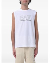 EA7 - Visibility Tanktop Mit Logo-Print - Lyst