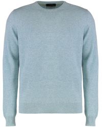 Moorer - Long-Sleeve Crew-Neck Sweater - Lyst