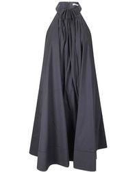 #MSM - Halterneck Pleated Dress - Lyst