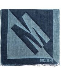Moschino - Logo-Print Scarf - Lyst