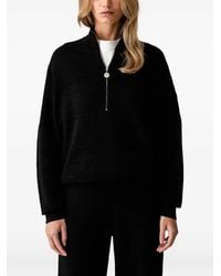 Joseph Ribkoff - Strukturierter Strickpullover Mit Viertelreißverschluss - Lyst