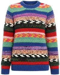 DSquared² - Stripe-Knit Sweater - Lyst