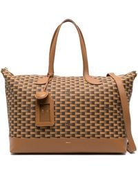 Bally - Large Monogram-Pattern Tote Bag - Lyst