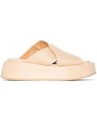 Marsèll - Crossover-Strap Platform Sandals - Lyst