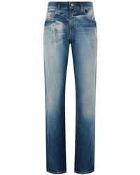 DIESEL - Jean Droit À Effet Délavé - Lyst
