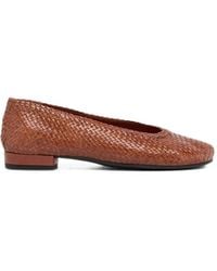 CAREL PARIS - Cassis Woven Leather Ballet Flats - Lyst