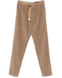 White Sand - Cordhose mit Kordelzug - Lyst