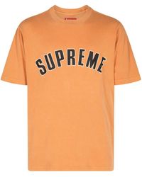 Supreme - T-Shirt Cracked Arc - Lyst