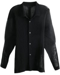 Homme Plissé Issey Miyake - Button-Up Shirt - Lyst