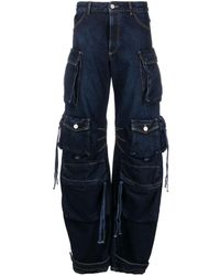 The Attico - Jeans mit weitem Bein - Lyst