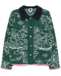 YANYAN KNITS - ジャカード カーディガン - Lyst