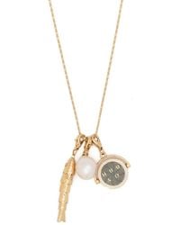 Tory Burch - Statement-pendant Chain Necklace - Lyst