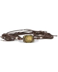 Alberta Ferretti - Fringe-Detail Braided Leather Belt - Lyst
