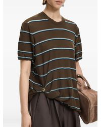 JNBY - Haut En Maille À Rayures Avec Boucle Décorative - Lyst