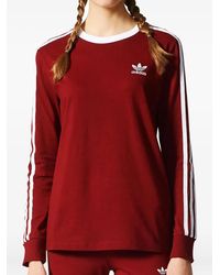 adidas - Stadium 3-Stripes "Collegiate Burgundy/ T-Shirt - Lyst