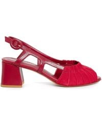 Sarah Chofakian - 45Mm Side Chair Sandals - Lyst