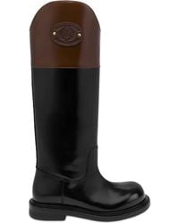 Moschino - Leather Boots - Lyst