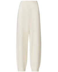 Fabiana Filippi - Seam-Detail Knit Trousers - Lyst