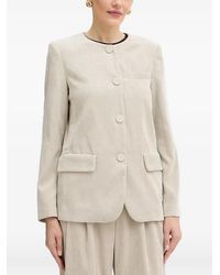 ARMANI EXCHANGE - Button Corduroy Blazer - Lyst