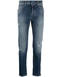 Jacob Cohen - Faded Straight-leg Denim Jeans - Lyst